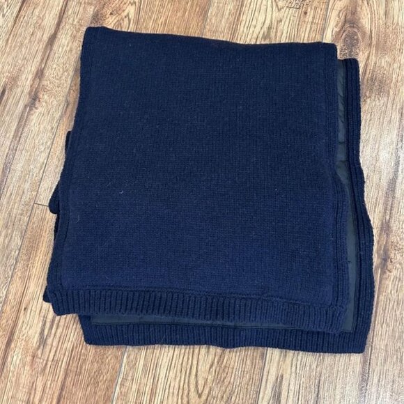 CLUB MONACO scarf. Puffer and knit. Navy blue. Excellent condition. Unisex - Picture 2 of 5